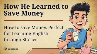 How He Learned to Save Money | English Learning Story ✨