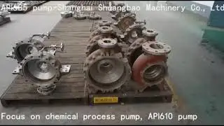 API 685 high capacity high pressure centrifugal pump oil and gas