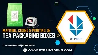 Batch, MRP, Expiry Date on Tea Packaging Box with CIJ Machine