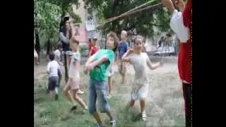 Goodbye party with funny pirates  