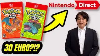 POKEMON FEUERROT UND BLATTGR&Uuml;N REMAKES IN N&Auml;CHSTER NINTENDO DIRECT?!? I Toadi