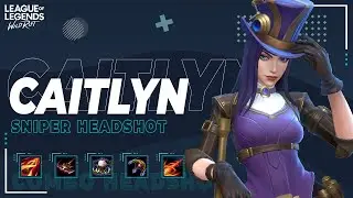 Penjelasan Skill Caitlyn Wild Rift + Combo dan Tips Pemula - Caitlyn League of Legends Wild Rift ID