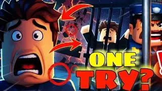 I tried Barry's Prison Run and completed in ONE ATTEMPT - ROBLOX