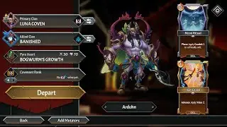 Defeat Titans with LUNA COVEN BANISHED ARDUHN | Monster Train 2 - Covenant 10