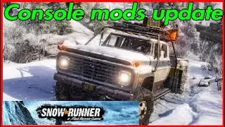 Snowrunner console mods update for today.