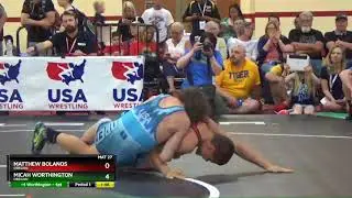 CADET 120 Matthew Bolanos Oregon Vs Micah Worthington Oregon