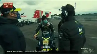 NGERII !! MOMENT LUCA MARINI CRASH, ROSSI KHAWATIR DAN MENDATANGI MEDICAL CENTER