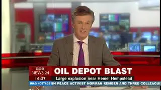 Buncefield Oil Depot Disaster - BBC News 24 - 11/12/2005 - 0430pm