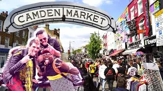 CAMDEN STREET FOOD :PEOPLE WATCHING IN CAMDEN TOWN