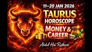 Taurus Horoscope 11&ndash;20 January 2026 | Your Weekly Horoscope | Your Zodiac Reading