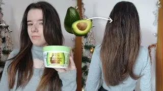 HAIR FOOD GARNIER 🥑 ¿98% NATURALES? ¿VEGANAS? | RUTINA DE MASCARILLA PARA HIDRATAR CABELLO | RESEÑA