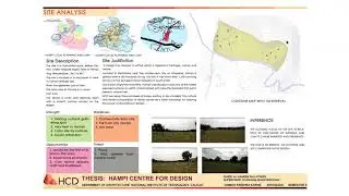 Architectural Thesis Project 2020 - Hampi Centre for Design - Vamshi Krishna Karne