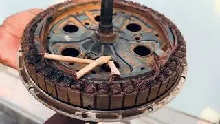 Brushed Hub Motor Coil Replacement