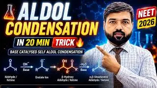 Aldol Condensation With Mechanisms | Base Catalysed Self Aldol Condensation | Aldol Reaction |