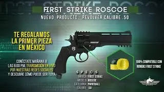 🎁Regalamos una FIRST STRIKE ROSCOE 🎁 -Conoce los detalles