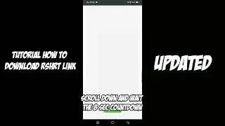 How to download my link Rshrt | Tutorial