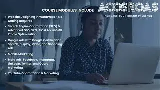 AI-Powered Digital Marketing Course In Telugu In Nizamabad | Telangana By ACOSROAS Academy