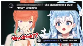 When chat snitch Kobo's plan to drink alcohol on stream to MOMMY KIWAWA!!!!