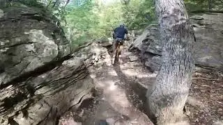 Riding with Brian at Swope Park MTB Trails