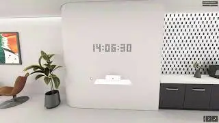 Shapespark example / animated door / clock / spatial audio