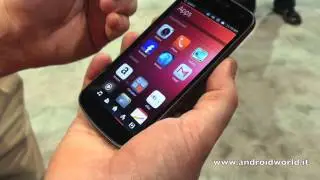 Ubuntu for smartphones (CES 2013) anteprima by AndroidWorld.it