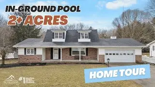 Creek Front, In-Ground Pool with nearly 3 Acres in Delphi, IN!