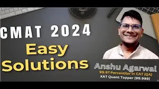 CMAT 2024 Easy Solutions | Check Your Response Sheet