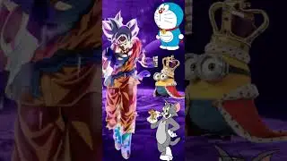 Goku vs Doraemon, king bob and Tom and Jerry 💯||#trend #shorts #yutubeshorts #whatsappstatus #short