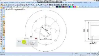 MEGA CAD 2D Bema&szlig;ung