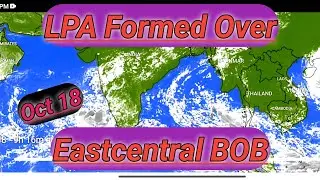 Low Pressure Area Formed Over Eastcentral Bay Of Bengal| Indian Weather Forecast