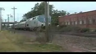 Northbound Amtrak New Haven-Springfield Shuttle