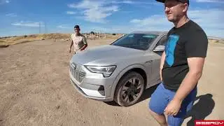 Off road покатушки на Audi E Tron, Range Rover Sport, Jeep Wrangler ч2