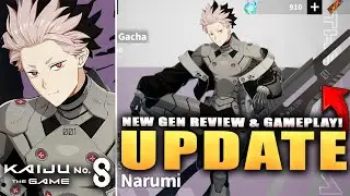 *НОВЫЙ* ОБЗОР И ГЕЙМПЛЕЙ ПО GEN NARUMI! БЕСПЛАТНЫЕ 3000 КРИСТАЛЛОВ И НОВЫЙ КОНТЕНТ! (Kaiju No 8 T...
