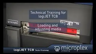 logiJET TC8 Loading and adjusting media 1080p
