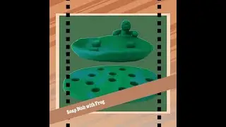 Soap Dish with Frog