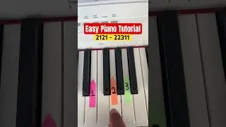 EASY Piano Tutorial &ndash; Play NOW 🎹🔥
