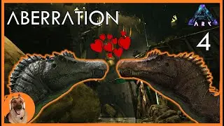 SPINO BREEDING BEGINS! ARK Aberration Blind Lets play - Episode 4