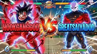HOOKGANGGOD vs GREATSAIYADUD | Hype Dragon Ball FighterZ Match (DBFZ)