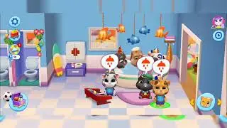 My Talking Tom Friends Christmas update vs Spring update Gameplay Android iOS