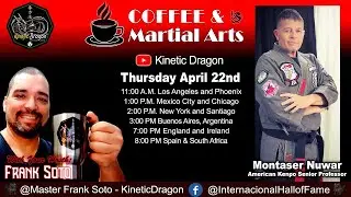 Coffee & Martial Arts - Senior Professor Montaser Nuwar - American Kenpo