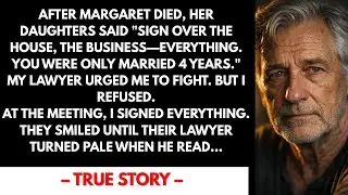 My Stepdaughters Demanded I Leave After Their Mom Died—Then the Lawyer Read One Sentence That End...