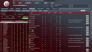 Let's Play OOTP 22: A Tour through History #21: A tale of too many outfielders