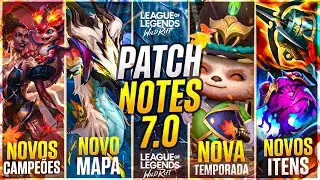 PATCH 7.0 CHEGOU! ISSO VAI MUDAR COMPLETAMENTE O WILD RIFT