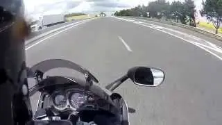 Kawasaki ZZR 1200 Take off. 0-200 km/h