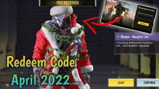 Codm Redeem Code List | Today Redeem Code Codm 2022 | Codm Redeem Code 2022 | Codm Codes 2022
