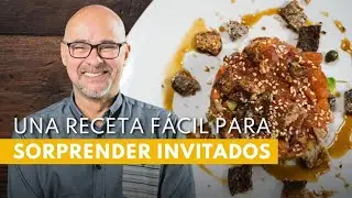 Tartar de salmón y aguacate - ¡RECETA FÁCIL y rápida!