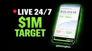 I’m Livestreaming My Investment Portfolio 24/7 Until It Hits $1,000,000