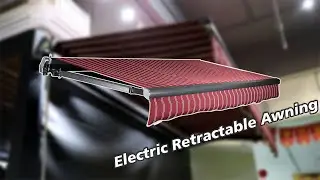 Remote Control Retractable Awning