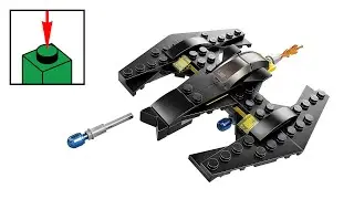 LEGO DC 30301, Batwing - building instructions
