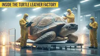 Inside the Turtle Leather Factory &mdash; Inside the Secret Processing Turtle Shells Into Luxury Goods